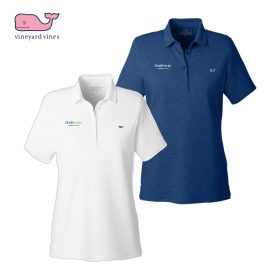 Vineyard Vines Ladies' Edgartown Pique Polo. G001189 - EMB/RC