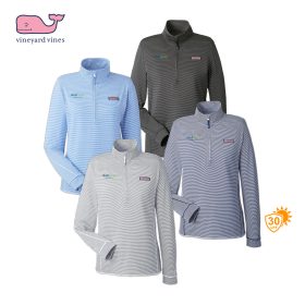 Vineyard Vines Ladies' Sankaty Half-Zip Pullover. K002521 - EMB/RC