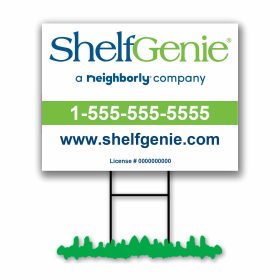 Lawn Signs with Stakes , 18 x 24" Double Sided (Min QTY 25 Signs)