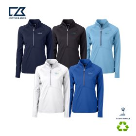 C&B Adapt Eco Knit Stretch Recycled Ladies Half Zip Pullover. LCK00128 - DF/LC