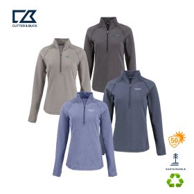 C&B Peshastin Fleece Recycled Ladies' Half Zip Pullover. LCK00182