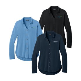 Ladies' Luxe Kit Button Tunic. LK5602
