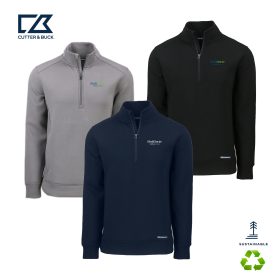 C & B Roam Recycled Quarter Zip Men's Pullover. MCK01308