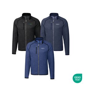 Cutter & Buck Mainsail Sweater-Knit Mens Full Zip Jacket. MCO00050