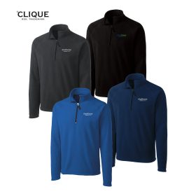 Clique Summit Performance Fleece Half Zip Mens Pullover Jacket. MQO00027