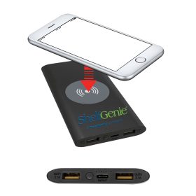 8000MAH Power Bank & Wireless Charger with USB-C Cord. PWR801C