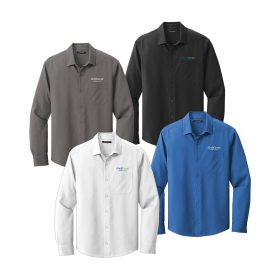 Men's Long Sleeve Performance Staff Shirt. W401