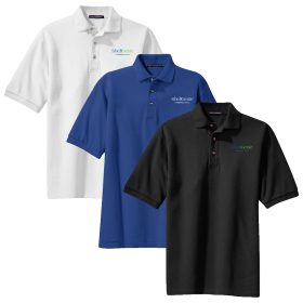 Men's Heavyweight Cotton Pique Polo.  K420