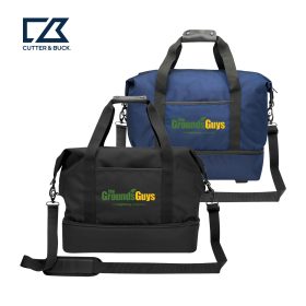 Cutter & Buck® Travel Collection Drop Bottom Weekender (Sold Individually). 30180