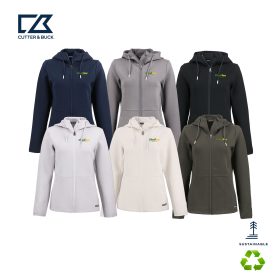 C&B Roam Epic Versatility Recycled Ladies Full Zip Hooded Jacket. LCK00194