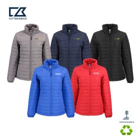 Clique Elevation Eco Full Zip Ladies Puffer Jacket. LQO00063