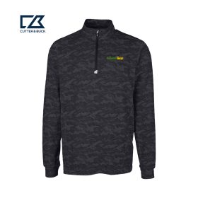 Cutter & Buck - Traverse Camo Quarter Zip Pullover. MCK01081 - DF/LC