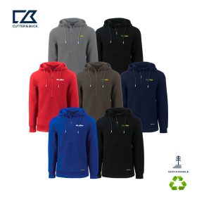 C&B Roam Epic Versatility Half Zip Recycled Mens Hooded Pullover. MCK01279