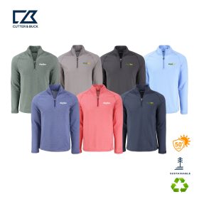 C&B Peshastin Fleece Recycled Men's Half Zip Pullover. MCK01325
