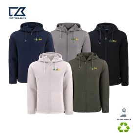 C&B Roam Epic Versatility Recycled Mens Full Zip Hooded Jacket. MCK01345