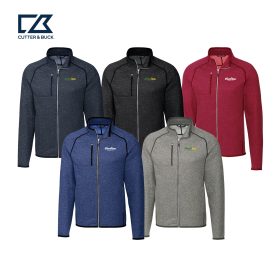 C&B Mainsail Sweater-Knit Mens Full Zip Jacket. MCO00050