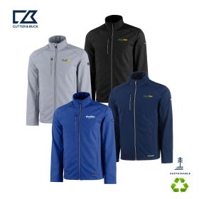 Cutter & Buck Evoke Eco Softshell Recycled Full Zip Mens Jacket. MCO00078