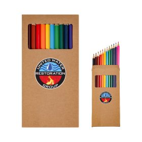 2-Piece Colored Pencil Set (LOTS OF 12). 11998