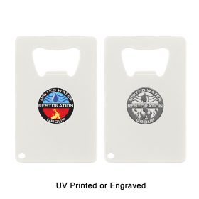 Credit Card Shaped Bottle Opener (LOTS OF 24). 178-CARDOPENER