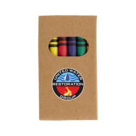 6-Piece Crayon Set (LOTS OF 24). 460