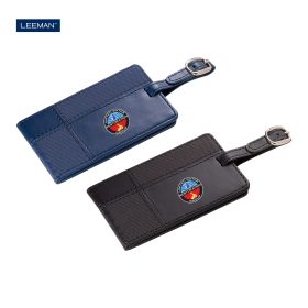 Leeman Tuscany™ Duo-Textured Luggage Tag (2 Pack). LG-9325