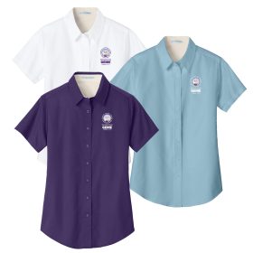 Ladies Short Sleeve Easy Care Shirt. L508