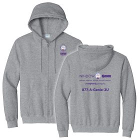 Adult Full-Zip Hooded Sweatshirt. PC90ZH