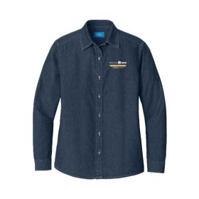 COMMERCIAL - Ladies' Long Sleeve Value Denim Shirt. LSP10