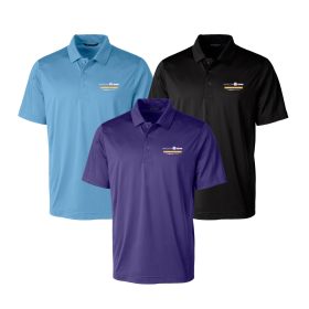 COMMERCIAL - C&B Prospect Textured Men's Short Sleeve Polo. MCK01127