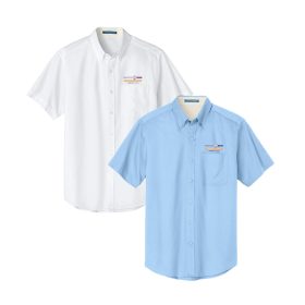 COMMERCIAL - Men's Short Sleeve Easy Care Shirt. S508