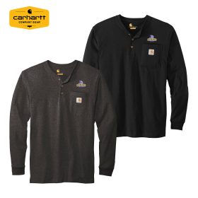 Carhartt&reg; Long Sleeve Henley T-Shirt. CTK128