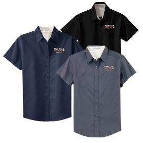 Ladies' Short Sleeve Easy Care  Shirt.  L508