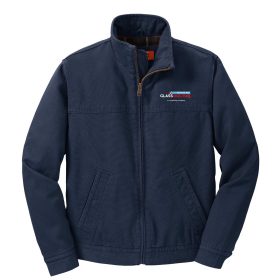 AUTO CornerStone&reg; Washed Duck Cloth Flannel-Lined Work Jacket. CSJ40