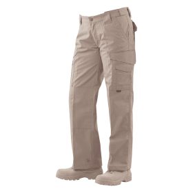 24-7 Women's 65 Polyester /35 Cotton Rip-Stop Pants - Khaki. 1095
