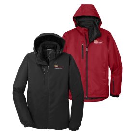 Men's Vortex Waterproof 3-in-1 Jacket. J332 - EMB/2LOC