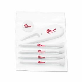Golf Tee Polybag Combo Pack. STP1104 (Lots of 250)