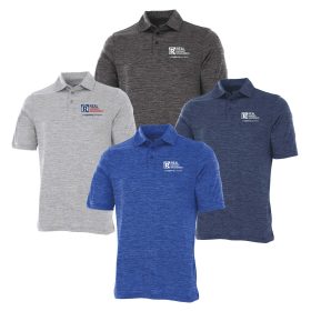 Men's Space Dye Polo Shirt. 3814