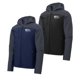 Men's Hooded Core Soft Shell Jacket. J335