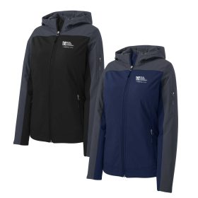 Ladies' Hooded Core Soft Shell Jacket. L335