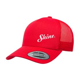 Red Retro Trucker Cap. 6506