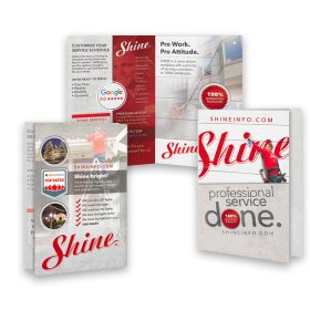 Commercial Service Folded Flyer