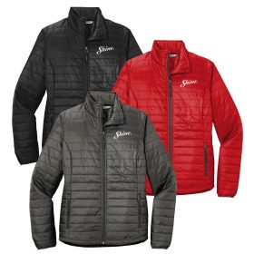 Ladies' Packable Puffy Jacket. L850