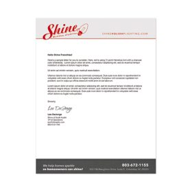 Light Only Letterhead (Lots Of 500)
