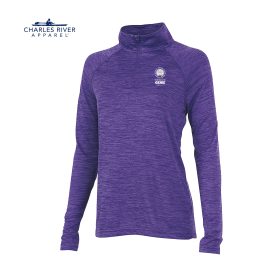 Ladies' Space Dye Performance Pullover. 5763 - EMB/LC