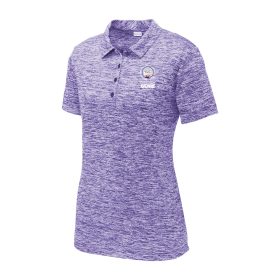 Ladies' PosiCharge &reg;  Electric Heather Polo. LST590