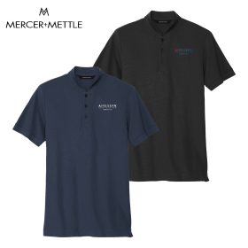 MERCER+METTLE&trade; Men's Stretch Pique Henley. MM1008