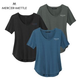 MERCER+METTLE&trade; Ladies' Stretch Jersey Relaxed Scoop. MM1017