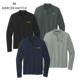 MERCER+METTLE&trade; Men's Stretch 1/4-Zip Pullover. MM3010