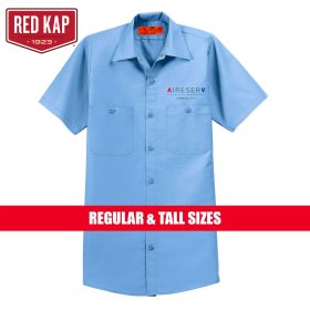 Short Sleeve Industrial Work Shirt.  SP24