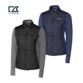 Cutter & Buck - Quilted Ladies' Full Zip Windbreaker Jacket. LCK00042